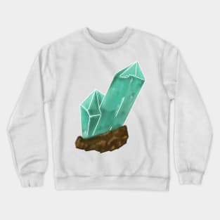 Emerald Crystal May Birthstone Crewneck Sweatshirt